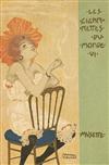 RAPHAEL KIRCHNER (1876-1917). LES CIGARETTES DU MONDE. Group of 6 post cards. Circa 1910. Each approximately 5x3 inches, 14x9 cm.